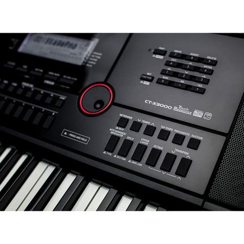 카시오 Casio CT-X3000 61-Key Touch-Sensitive Portable Keyboard