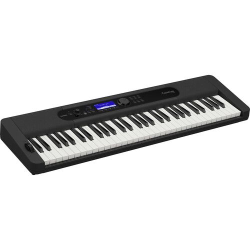 카시오 Casio CT-S400 61-Key Touch-Sensitive Portable Keyboard Value Kit (Black)