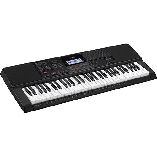 카시오 Casio CT-X700 61-Key Touch-Sensitive Portable Keyboard Value Kit with Stand and Headphones