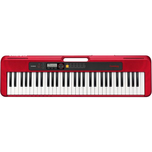 카시오 Casio CT-S200 61-Key Portable Keyboard (Red)