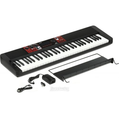 카시오 Casio Casiotone CT-S1000V 61-key Arranger Keyboard Essentials Bundle