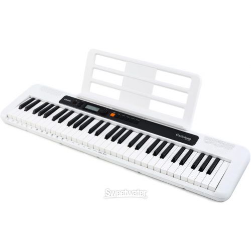 카시오 Casio Casiotone CT-S200 61-key Portable Arranger Keyboard - White