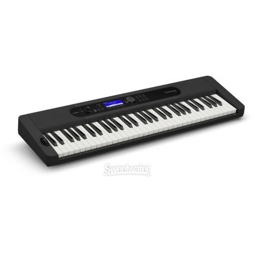 카시오 Casio CT-S400 61-key Ultra-Portable Arranger Keyboard - Black