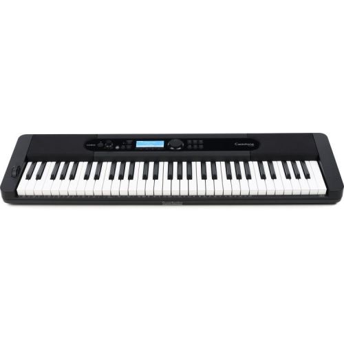 카시오 Casio CT-S400 61-key Ultra-Portable Arranger Keyboard - Black