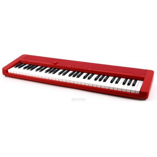 카시오 Casio CT-S1 61-key Portable Keyboard - Red