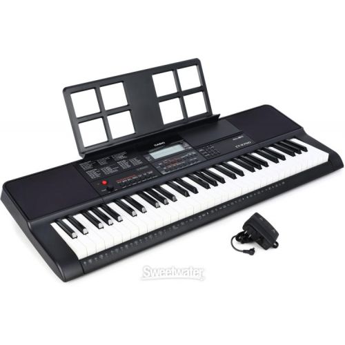 카시오 Casio CT-X700 61-key Portable Arranger Keyboard Essentials Bundle