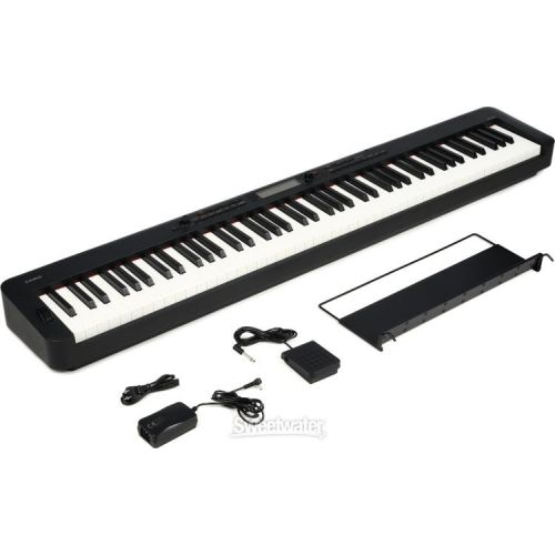 카시오 Casio CDP-S360 Compact Digital Piano Essentials Bundle