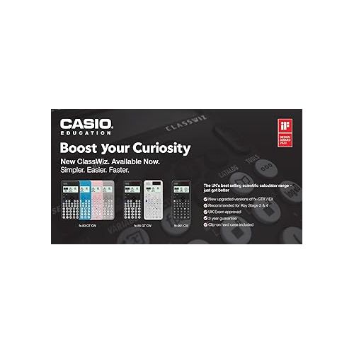 카시오 Casio FX-83GTCW Pink Scientific Calculator