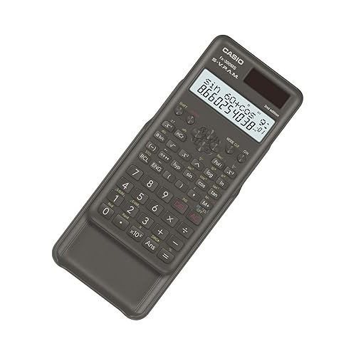 카시오 Casio FX300MSPLUS2 Scientific 2nd Edition Calculator, with New Sleek Design., Black, 0.4