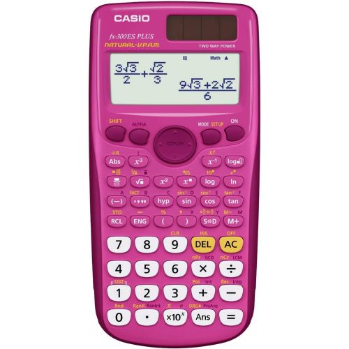 카시오 [아마존베스트]Casio fx-300ES PLUS Scientific Calculator, Pink