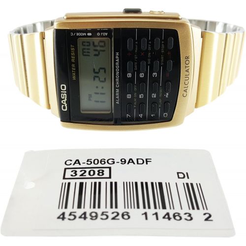 카시오 [아마존베스트]Casio Databank CA506G-9AVT Calculator Watch
