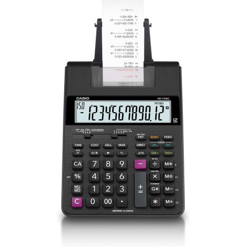 카시오 [아마존베스트]Casio HR-170RC Mini Desktop Printing Calculator