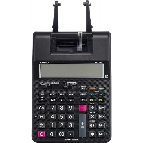 카시오 [아마존베스트]Casio HR-170RC Mini Desktop Printing Calculator