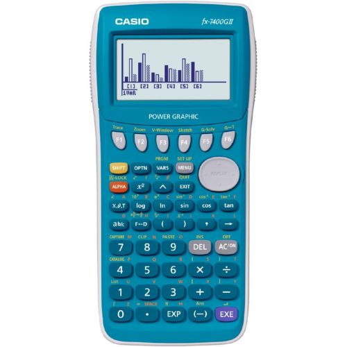 카시오 [아마존베스트]Casio Fx7400 Fx-7400gii Power Graphic Scientific Calculator High Resolution Display Screen Limited Edition 20kb RAM Turquoise Color Limited Edition.