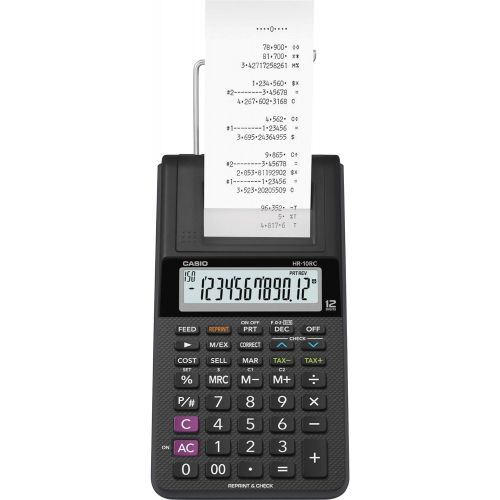 카시오 [아마존베스트]Casio HR-10RC Printing Calculator