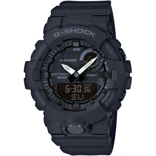 카시오 [아마존 핫딜] [아마존핫딜] Casio G-Shock Analog-Digital Herrenarmbanduhr GBA-800 schwarz, Schrittzahler, Bewegungssensor, kostenlose Fitness-App zum Download, 20 BAR