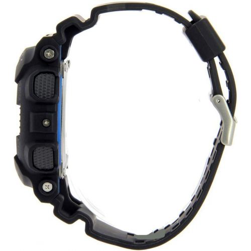 카시오 [아마존 핫딜] [아마존핫딜]Casio G-Shock Analog-Digital Herrenarmbanduhr GA-100 blau schwarz, 20 BAR