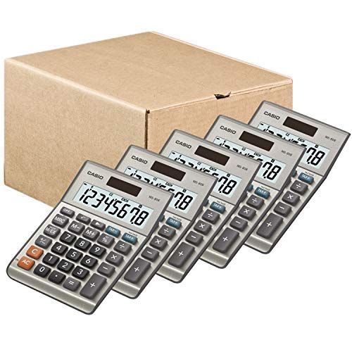 카시오 Casio MS-80B Standard Function Desktop Calculator / 5 Pack