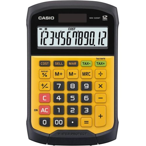 카시오 Casio waterproof and dustproof calculator WM-320MT-N mini just type 12 digits