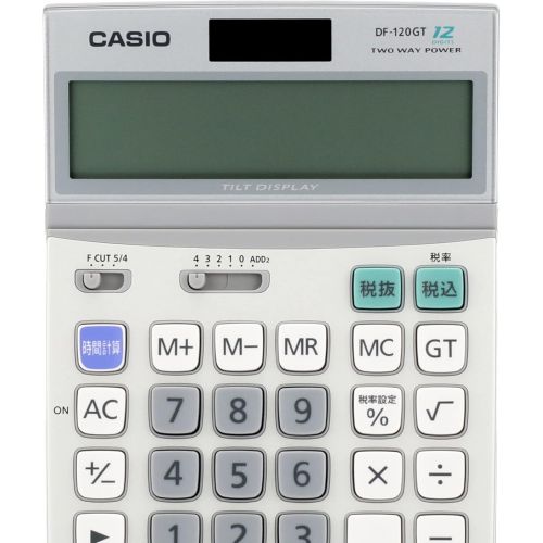 카시오 Casio desk calculator type DF-120GT-N (japan import)