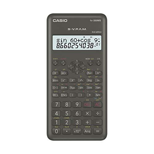 카시오 Casio FX-350MS 2nd Edition Non-Programmable Scientific Calculator