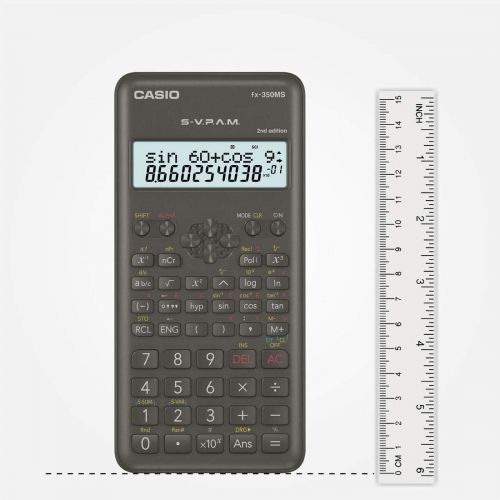 카시오 Casio FX-350MS 2nd Edition Non-Programmable Scientific Calculator