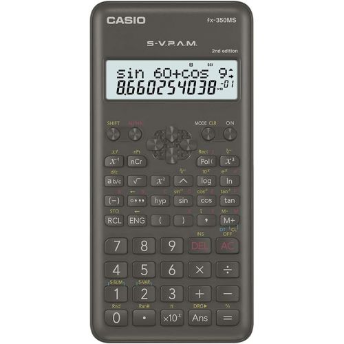 카시오 Casio FX-350MS 2nd Edition Non-Programmable Scientific Calculator