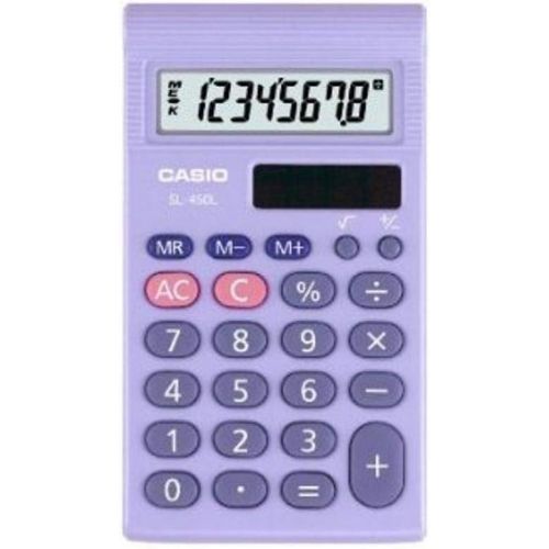 카시오 Casio Inc. SL450L-S1 Standard Function Calculator