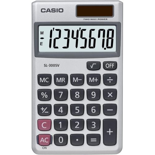 카시오 (CASIO) Electronic Calculator (SL-300SV-s)