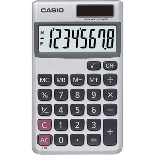 카시오 Casio SL-300SV Solar Powered Standard Function Calculator