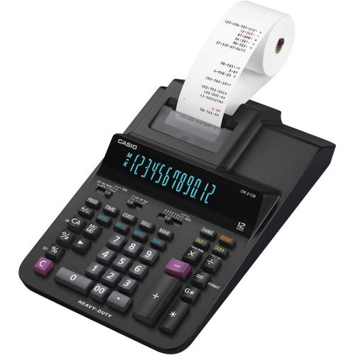 카시오 Casio DR-210R Heavy-Duty Printing Calculator