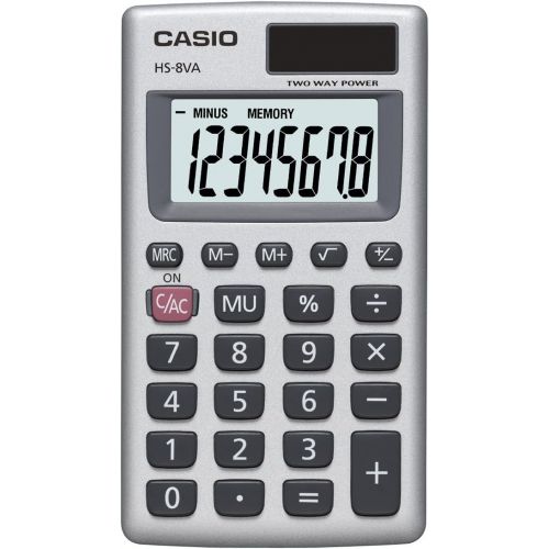 카시오 Casio Inc. HS8VA Standard Function Calculator