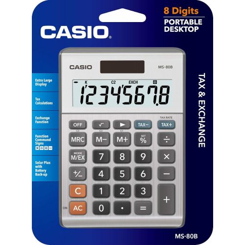 카시오 Casio MS-80B Standard Function Desktop Calculator