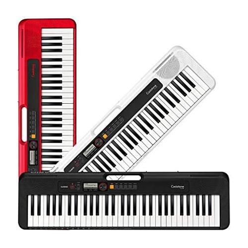 카시오 Casio Casiotone, 61-Key Portable Keyboard with USB, BLACK (CT-S200BK)