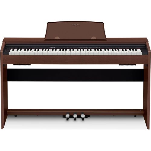 카시오 Casio PX-770 BN Privia Digital Home Piano, Brown