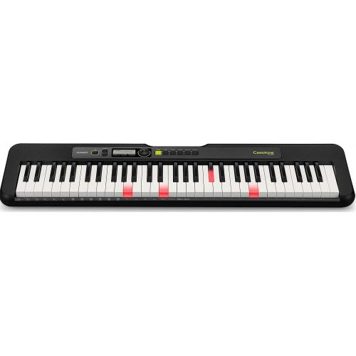 카시오 Casio LK-S250 61-Key Premium Lighted Keyboard Pack with Stand, Headphones & Power Supply (CAS LKS250 PPK)