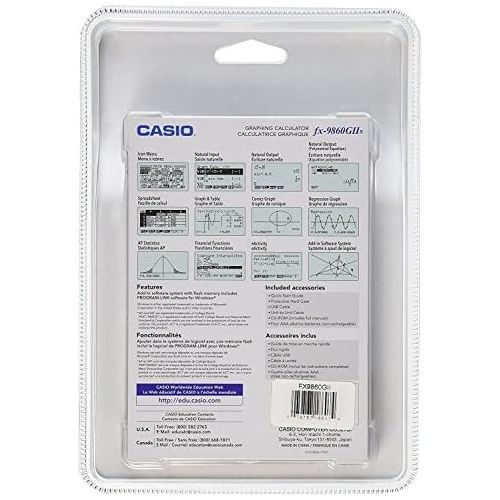 카시오 [무료배송]Visit the Casio Store Casio FX-9860GII Graphing Calculator