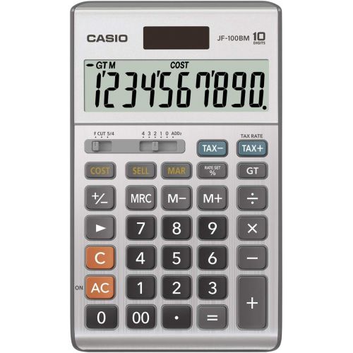 카시오 [아마존베스트]Casio Inc. JF-100BM Standard Function Calculator,Multicolor