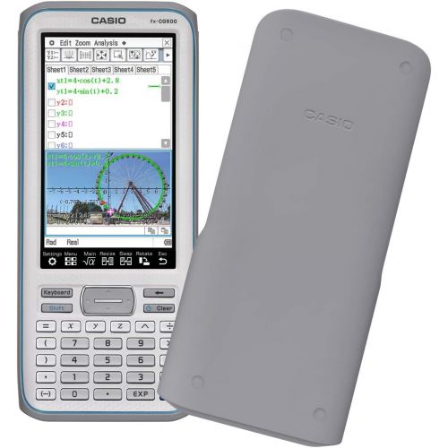 카시오 [아마존베스트]Casio Touchscreen with Stylus Graphing Calculator, 4.8 (fx-CG500)