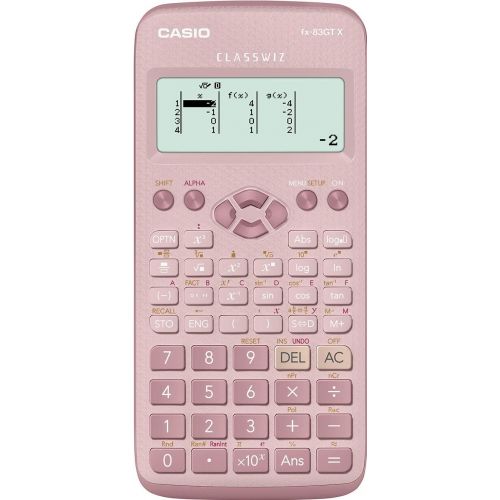 카시오 New Casio FX-83GTX Scientific Calculator Pink