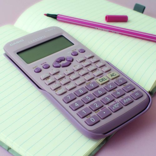 카시오 New Casio FX-83GTX Scientific Calculator Pink