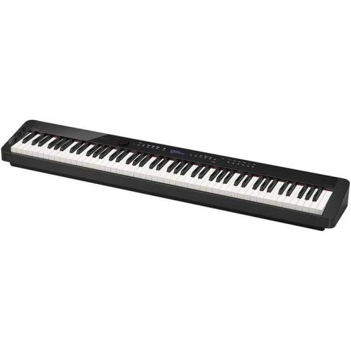 카시오 [아마존베스트]Casio Privia PX-S3000 88-Key Digital Piano (Black), Bundle with Bench, Stand, Sustain Pedal and H&A Studio Headphones