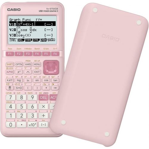 카시오 Casio fx 9750GIII Pink Graphing Calculator (fx 9750GIII PK)
