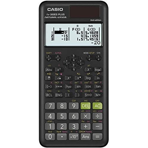 카시오 Casio fx 300ESPLUS2 2nd Edition, Standard Scientific Calculator, Black