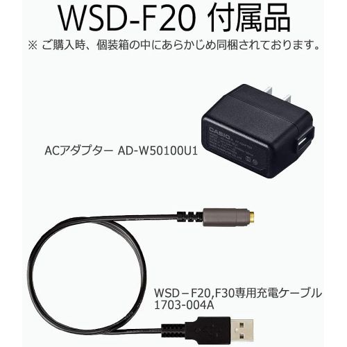 카시오 Casio CASIO smart Autodoauotchi Purotorekku smart GPS-equipped WSD-F20-BK Mens--(Japan Import-No Warranty)