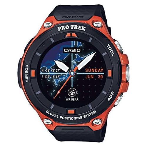 카시오 Casio CASIO smart Autodoauotchi Purotorekku smart GPS-equipped WSD-F20-RG Mens--(Japan Import-No Warranty)