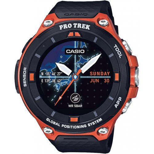 카시오 Casio CASIO smart Autodoauotchi Purotorekku smart GPS-equipped WSD-F20-RG Mens--(Japan Import-No Warranty)