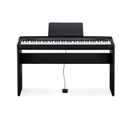 Casio PX-160 Privia Touch Sensitive 88 Key Tri Sensor Scaled Hammer Action Keyboard Digital Piano with 18 Built-In Tones Package with Pedal and Piano Stand