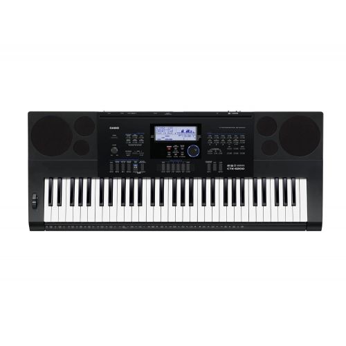 카시오 Casio CTK-6200 Educational Pack 61-Key Premium Keyboard Package with Headphones, Stand, Power Supply, 6-Foot USB Cable and eMedia Instructional Software