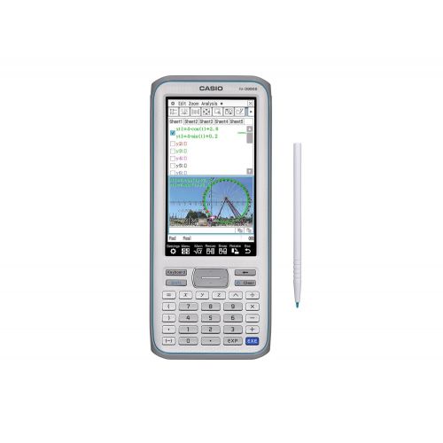 카시오 Casio Touchscreen with Stylus Graphing Calculator, 4.8 (fx-CG500)